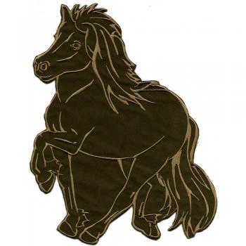 Aufnäher - Pferd - 08534 - Gr. ca. 20 x 20 cm - Patches Stick Applikation
