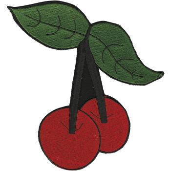Aufnäher - Kirschen - 08558 - Gr. ca. 22 x 22 cm - Patches Stick Applikation