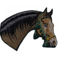 Aufnäher - Pferdekopf - 08588 - Gr. ca. 16 x 11,5 cm - Patches Stick Applikation