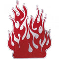 Aufnäher - Flammen - 08526 - Gr. ca. 18 x 24,5 cm - Patches Stick Applikation