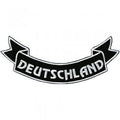 Rückenaufnäher - Deutschland - 08556 - Gr. ca.  28 x 7 cm