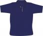 Preview: Poloshirt mit Rückenaufdruck Feuerwehr silber-reflektieren