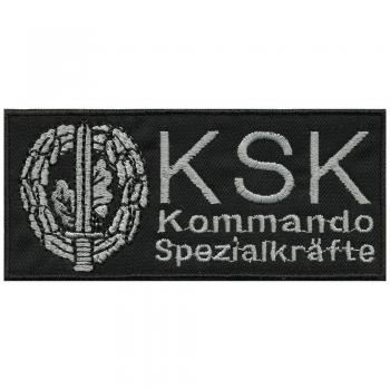 AUFNÄHER - KSK Kommando - 00850 - Gr. ca. 10,5 x 4,5 cm - Patches Stick Applikation