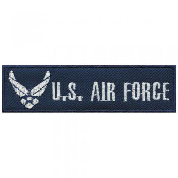 AUFNÄHER - U.S. Air Force - 00860 - Gr. ca. 11 x 3 cm - Patches Stick Applikation