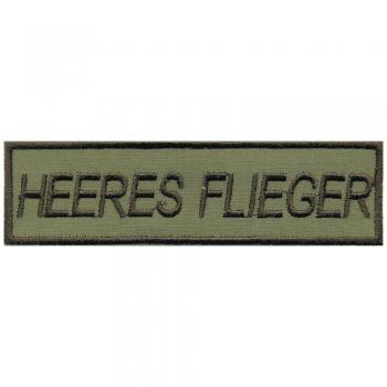 AUFNÄHER - HEERES FLIEGER - 00862 - Gr. ca. 11,5 x 3 cm - Patches Stick Applikation