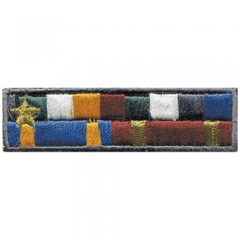 AUFNÄHER - Nationalflagge - 03073 - Gr. ca. 7 x 2 cm - Patches Stick Applikation