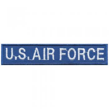 AUFNÄHER - U.S. AIR FORCE - 03091 - Gr. ca. 9 x 2 cm - Patches Stick Applikation