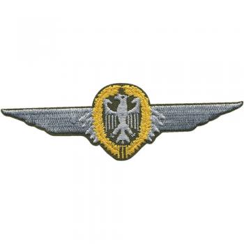 AUFNÄHER - FLIEGERABZEICHEN - Adler -  03149 - Gr. ca. 11 x 4,5 cm - Patches Stick Applikation