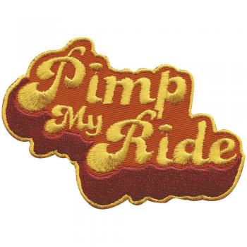 AUFNÄHER - Pimp my Ride - 01852 - Gr. ca. 11 x 8 cm - Patches Stick Applikation