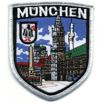 Aufnäher - München Wappen - 04006 - Gr. ca. 7cm x 9cm