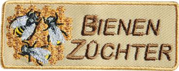 AUFNÄHER - Bienenzüchter - 00794 - Gr. ca. 10 cm x 4 cm - Patches Stick Applikation Bügel-Emblem