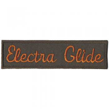 AUFNÄHER - Electra Glide - 01924 - Gr. ca. 9 x 2cm - Patches Stick Applikation