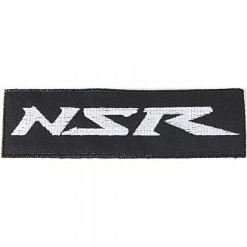 Aufnäher - NSR Motorsport - 03016 - Gr. ca. 11 x 3,5 cm - Patches Stick Applikation