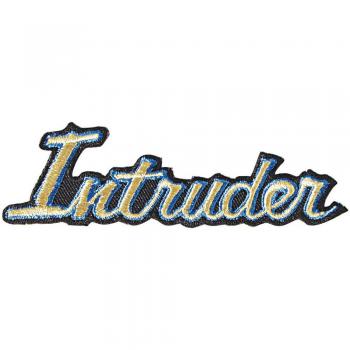 AUFNÄHER - Intruder - 04351 - Gr. ca. 11 x 3 cm - Patches Stick Applikation