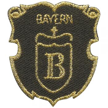 Signet Patches Stick Applikation Emblem Abzeichen Aufbügler Aufnäher Wappen &quot;BAYERN 2&quot; NEU Gr. ca. 2-5cm (02163)