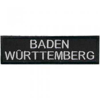 AUFNÄHER - Baden Württemberg - 00028 - Gr. ca. 11,5 x 3,5cm  Stick Applikation Patches