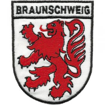 AUFNÄHER - Braunschweig - 00431 - Gr. ca. 6,5 x 8 cm - Patches Stick Applikation