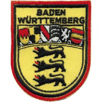 AUFNÄHER - Württemberg - 00435 -  Gr. ca. 7 x 8,5cm  Stick Applikation Patches