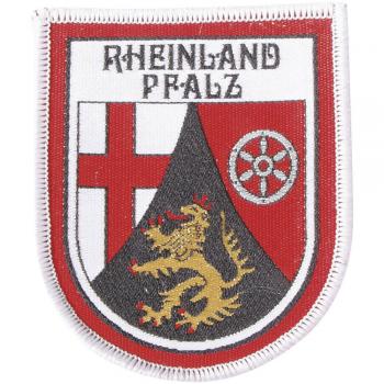 AUFNÄHER - Wappen - Rheinland Pfalz - 04017 - Gr. ca. 7 x 8,6 cm - Patches Stick Applikation