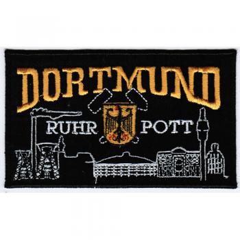 Dortmund - Ruhrpott - 20609 - Gr. ca. 12 x 7 cm - Patches Stick Applikation