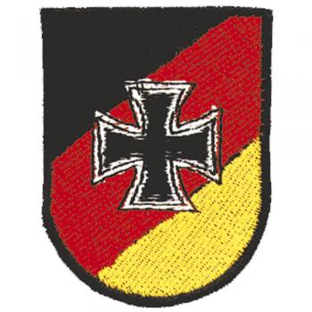 Aufnäher - Eisernes Kreuz - 03262 - Gr. ca. 5 x 6,5 cm - Patches Stick Applikation