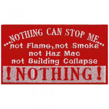 Aufnäher - Nothing can Stop me - 00411 - Gr. ca. 9 x 6 cm - Patches Stick Applikation