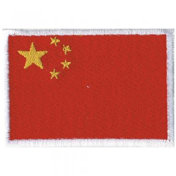 Aufnäher - Flagge China - 20458 - Gr. ca.  80x50mm