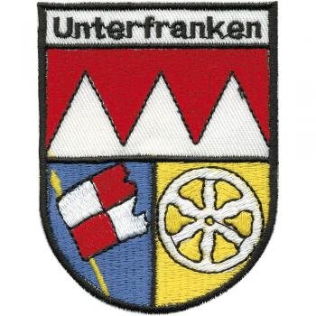 Aufnäher Applikation Stick - Emblem Patch Motive - Unterfranken - 00461 - Gr. ca. 6 x 8 cm