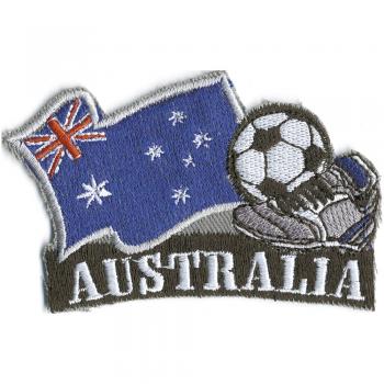 AUFNÄHER - Fußball - Australien - 77905 - Gr. ca. 8 x 5 cm - Patches Stick Applikation
