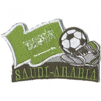 AUFNÄHER - Fußball - Saudi-Arabien - 77930 - Gr. ca. 8 x 5 cm - Patches Stick Applikation