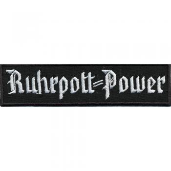 Aufnäher Patches Applikation Wappen - RUHRPOTT - Power - 03217 - Gr. ca. 12,5 x 3,5 cm