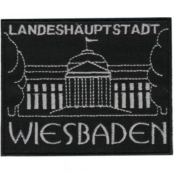 AUFNÄHER - Wiebaden - 00038 -  Gr. ca 11 x 8 cm  - Patches Stick Applikation