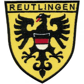 AUFNÄHER - Reutlingen - 00044 - Gr. ca 10 cm x 7cm  - Patches Stick Applikation