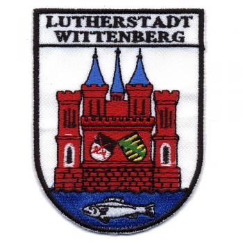 Aufnäher Patches Stick Applikation Bügel - Emblem - Wittenberg - 01009 - Gr. ca. 8 x 11 cm