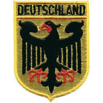 Aufnäher - Deutschland Wappen Adler - 04073 - Gr. ca. 5 x 6,5 cm
