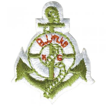 Aufnäher - Anker - 02081 - Gr. ca. 3 x 3,7 cm - Patches Stick applikation