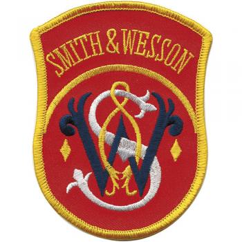 Aufnäher - Smith and Wesson - 04495 - Gr. ca. 7,5 x 10 cm - Patches Stick Applikation