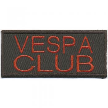 Aufnäher - Vespa Club - 04680 - Gr. ca. 9 x 4cm - Stick Patches