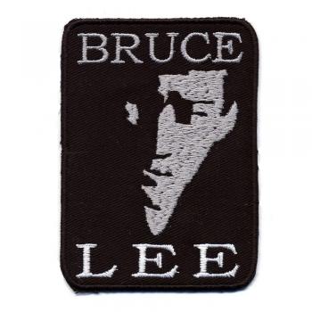 Aufnäher - Bruce Lee - 01021 - Gr. ca. 7 x 9,5 cm - Patches Stick Applikation
