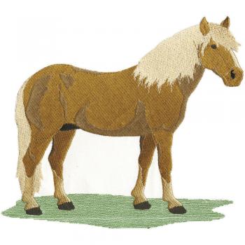 Aufnäher - Pferd - 07364 - Gr. ca. 20 x 18 cm - Patches Stick Applikation