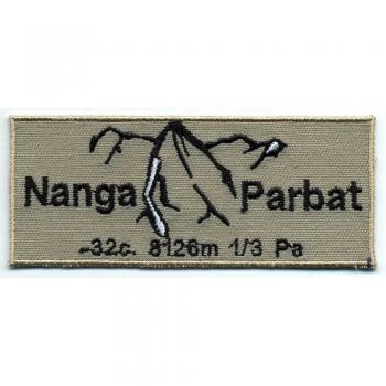 Aufnäher - Nanga Parbat - 01762 - Gr. ca. 4 x 10 cm - Patches Stick Applikation