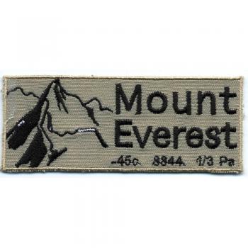 Aufnäher - Mount Everest -  01763 - Gr. ca. 4 x 10 cm - Patches Stick Applikation