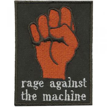 Aufnäher Applikation Spruch - Rage against the Machine - 02038 - Gr. ca. 9cm x 6cm