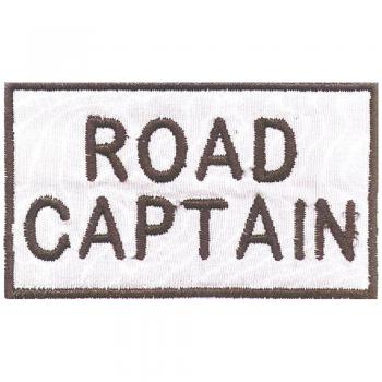 Aufnäher - Road Captain - 03225 - Gr. ca. 7 x 4 cm - Patches Stick Applikation