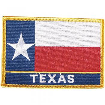 Aufnäher - USA Texas - 04574 - Gr. ca.  10 x 7 cm - Texas