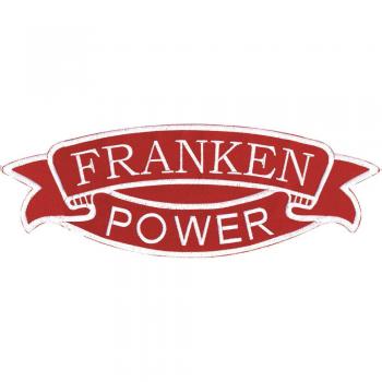 AUFNÄHER - Franken Power - 07353 - Gr. ca. 37 x 13 cm - Patches Stick Applikation