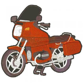 Rückenaufnäher - Motorrad - 08009 - Gr. ca. 20 x 30 cm - Patches Stick Applikation