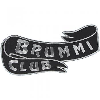 Rückenaufnäher - Brummi Club - 08522 - Gr. ca. 25 x 11 cm - Patches Stick Applikation
