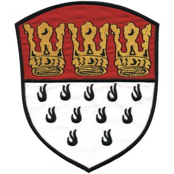 Rückenaufnäher - Wappen - KÖLN - 08548 - Gr. ca. 13 x 16 cm - Patches Stick Applikation