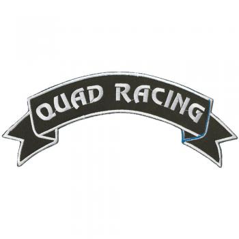 Rückenaufnäher - Quad Racing - 88642 - Gr. ca. 28 x 7 cm - Patches Stick Applikation